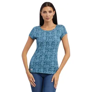 Camiseta de mujer Ragwear Mintt Ikat image-0