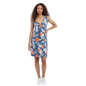 Vestido de embrulho feminino Ragwear Crupi Print image-0