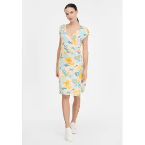 Vestido de embrulho feminino Ragwear Crupi Print image-2