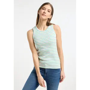 Camisola de alças às riscas para mulher Ragwear Emannuel image-1