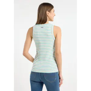 Camisola de alças às riscas para mulher Ragwear Emannuel image-2