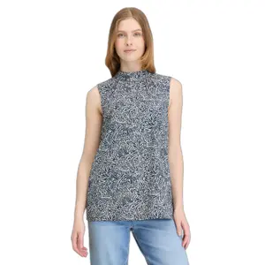 Sleeveless printed blouse for women Ragwear Angyc image-0