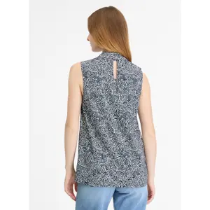 Sleeveless printed blouse for women Ragwear Angyc image-1