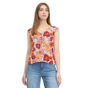 Ärmellose Bluse, Damen Ragwear Saltty Print image-0