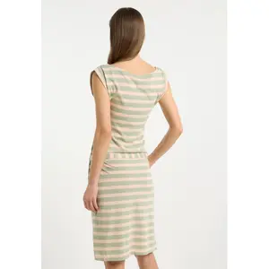 Striped t-shirt dress for women Ragwear Tagg image-2