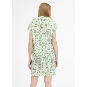 Women's hooded t-shirt dress Ragwear Chyca Print image-1