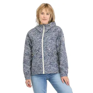 Women's waterproof jacket Ragwear Chrisanta Print image-0