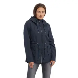 Women's full-zip hooded waterproof jacket Ragwear Monadis image-0