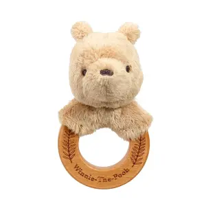Hochet Rainbow Designs Winnie the Pooh Always & Forever Wooden image-0