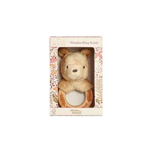 Hochet Rainbow Designs Winnie the Pooh Always & Forever Wooden image-2