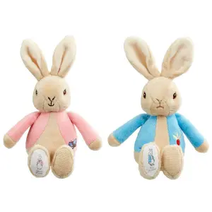 Hochet Rainbow Designs Peter Rabbit & Flopsy Bean (x2) image-0