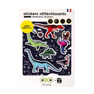 Reflective stickers Rainette Dinos