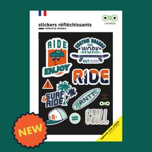 Reflective stickers Rainette Ride
