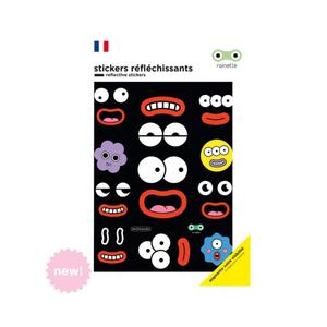 Reflective stickers Rainette Face