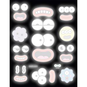 Reflective stickers Rainette Face image-2