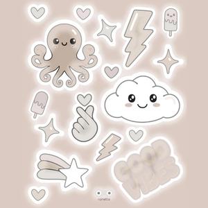 Reflective stickers Rainette Good Vibes image-2