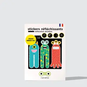 Autocolantes reflectores Rainette 3 Little Monster image-0