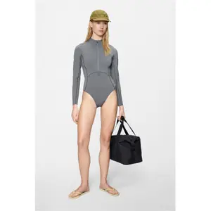 Maillot de bain 1 pièce manches longues femme Rains image-4
