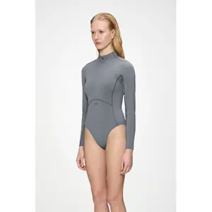 Maillot de bain 1 pièce manches longues femme Rains image-5