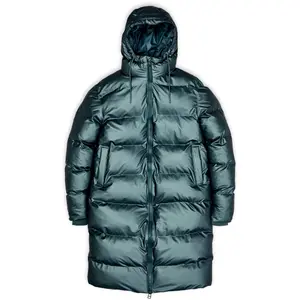 Lange Daunenjacke Rains image-0