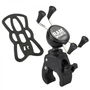 Portador de smartphone de motocicleta RAM Mounts X-Grip® fixation Snap-Link™ Tough-Claw™ image-0