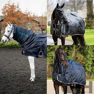 Outdoor-Decke für Pferde mit Halsabdeckung Rambo Mack In A Sack image-1
