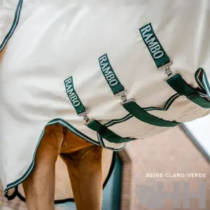 Rovarriasztó takaró nyakvédővel lovaknak Rambo image-2