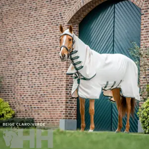 Rovarriasztó takaró nyakvédővel lovaknak Rambo image-3