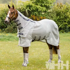 Rovarriasztó takaró nyakvédővel lovaknak Rambo Protector Plus image-1