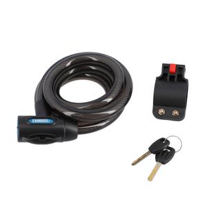 Spiral chain lock with key and holder Rangers image-1