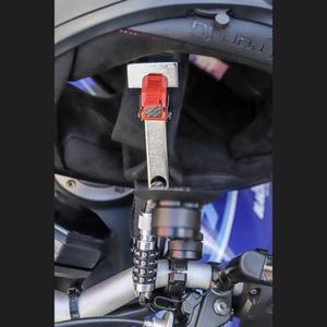 Code lock helmet lock with cable Rangers Special image-2