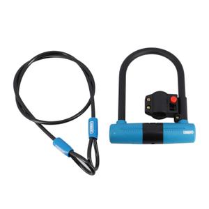 533293-u-schloss-mit-schleifen-kabel-rangers-schwarz-blau-112x179-mm