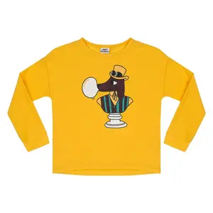 Long sleeve Baby's T-shirt Raspberry Republic Foggy Dog image-0