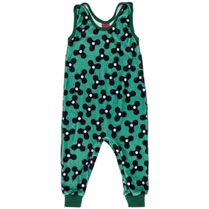 Children's Velvet Dungarees Raspberry Republic image-0