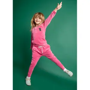 Dziecięca bluza welurowa Raspberry Republic image-1