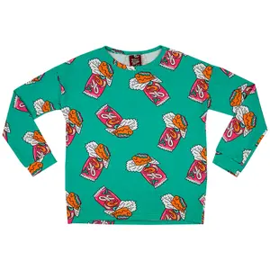 Long sleeve Baby's T-shirt Raspberry Republic Candy Bar Mint image-0