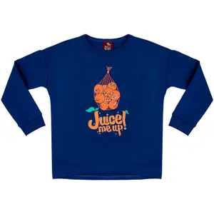 T-shirt manches longues bébé fille Raspberry Republic Juicy Orange image-0