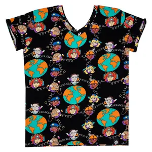 T-shirt fille Raspberry Republic Colorful image-0