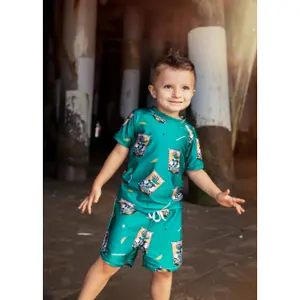 Baby swim shorts Raspberry Republic image-1