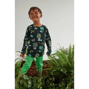 T-shirt met lange mouwen voor babymeisjes Raspberry Republic image-1