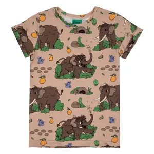 Children's T-shirt Raspberry Republic Wooly Mammoth image-0