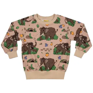 Sweatshirt child Raspberry Republic Wooly Mammoth image-0