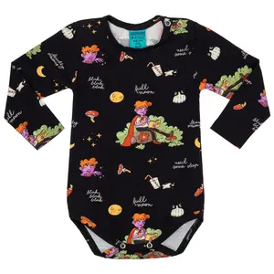 Långärmad body för baby Raspberry Republic image-0
