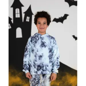 Child hoodie Raspberry Republic Misty Marble image-1