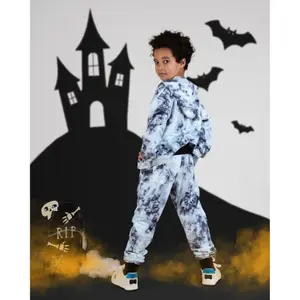 Pantaloni da jogging per bambini Raspberry Republic Misty Marble image-1