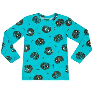 Girl's long sleeve T-shirt Raspberry Republic image-0