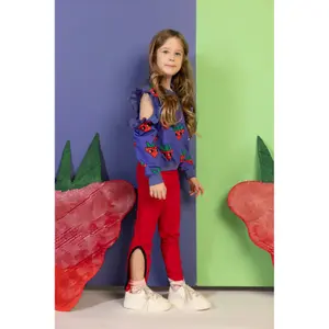 Girls' jogging trousers Raspberry Republic image-1
