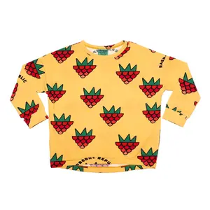 T-shirt met lange mouwen voor babymeisjes Raspberry Republic image-0