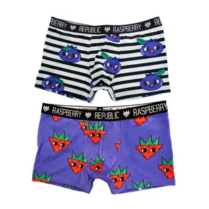 Children's boxer shorts Raspberry Republic (x2) image-0