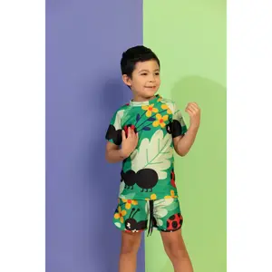 Baby swim shorts Raspberry Republic image-1